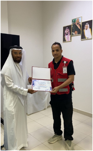 جمعية الأمراض المزمنة تقيم دورة تدريبية بالتعاون مع هيئة الهلال الاحمر السعودي